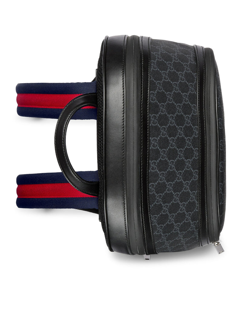 BLACK GG BACKPACK MEDIUM SIZE