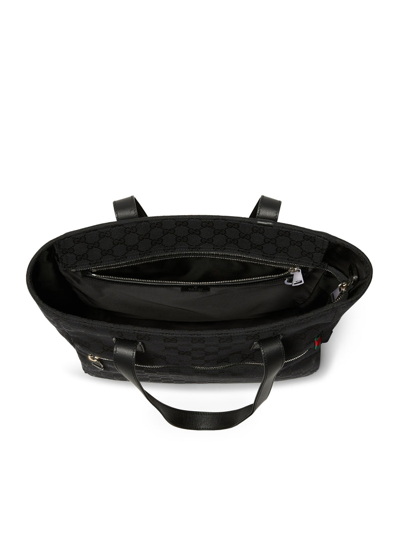 MEDIUM SIZE GG FABRIC SHOPPING BAG