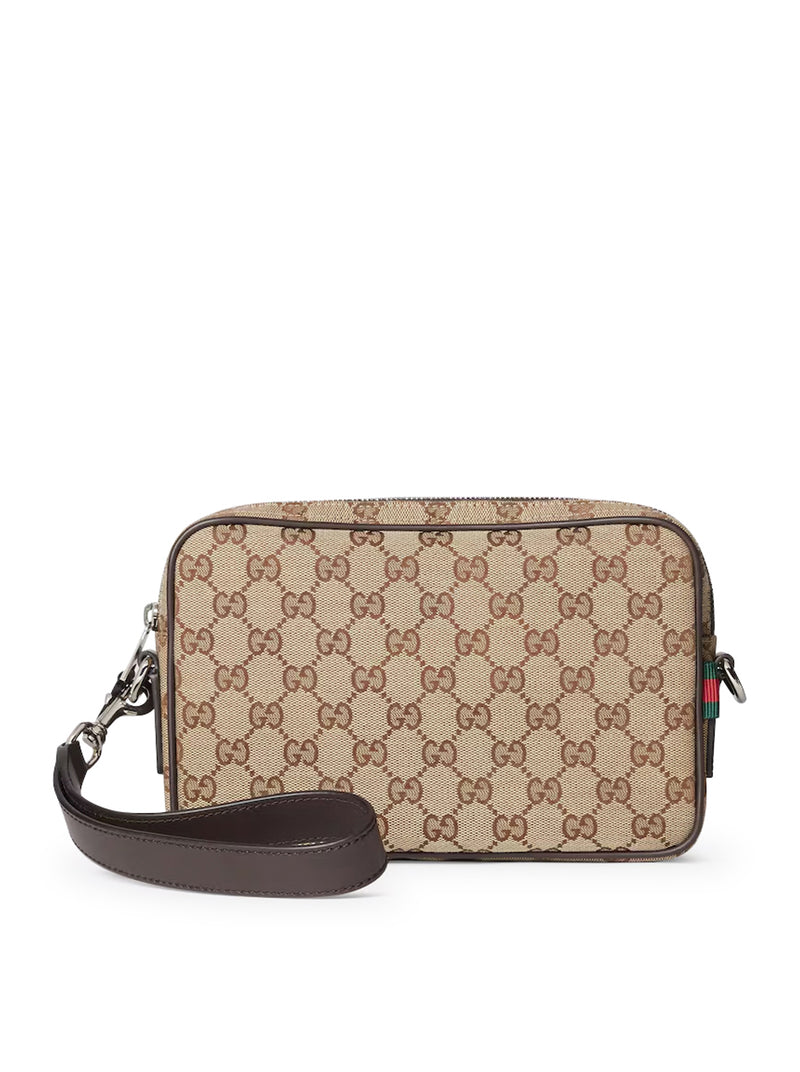 SMALL FABRIC SHOULDER BAG