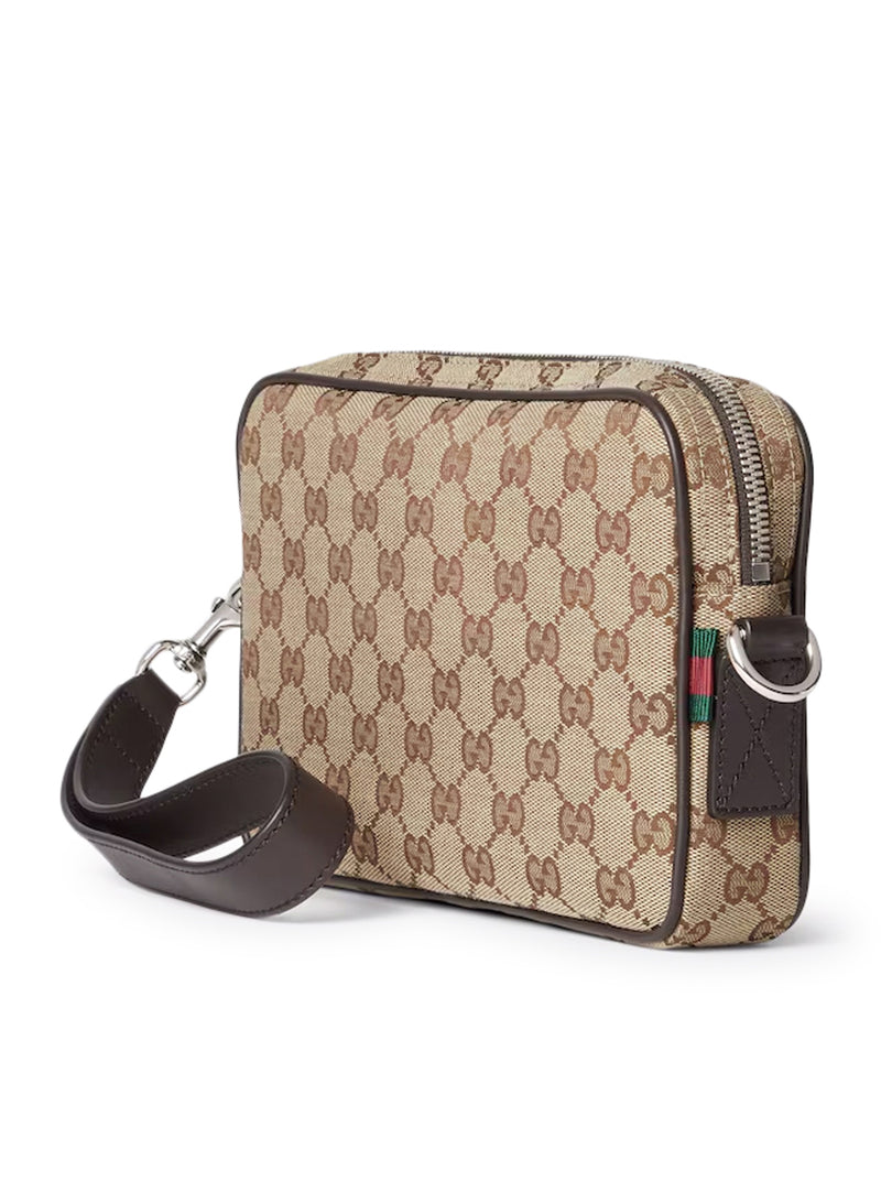 SMALL FABRIC SHOULDER BAG