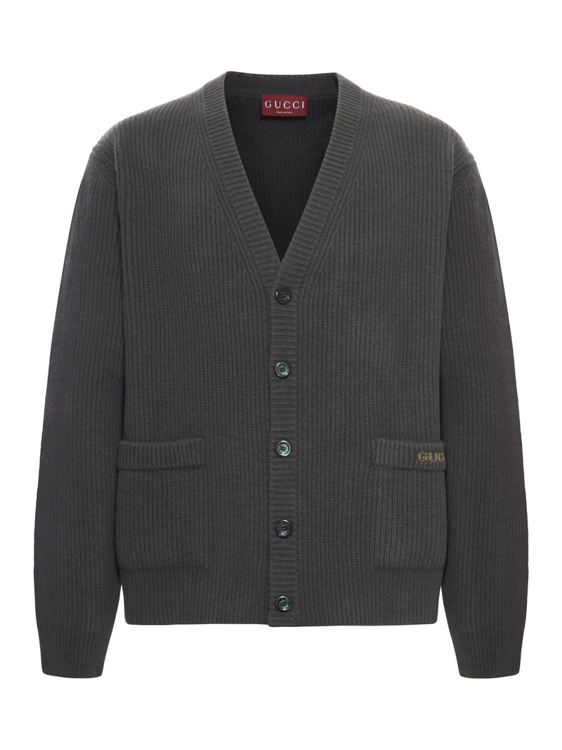 CASHMERE BLEND CARDIGAN