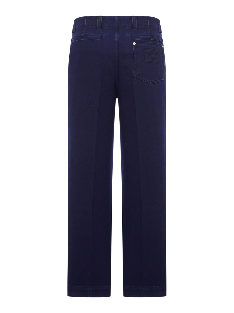 DENIM CHINO PANTS