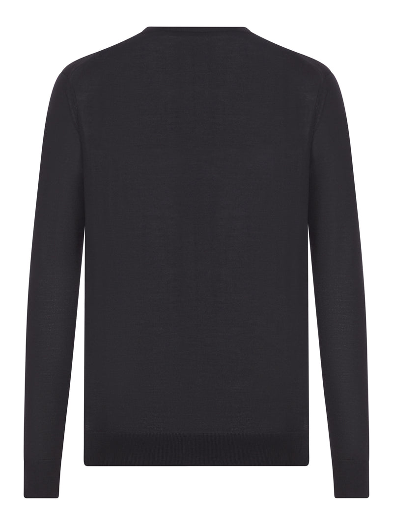SUPERFINE WOOL CREWNECK SWEATER