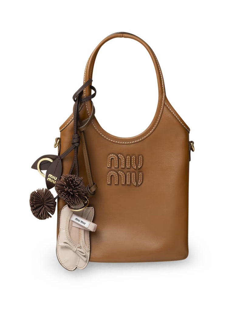 TRICK MIU BALLET LEATHER KEY RING