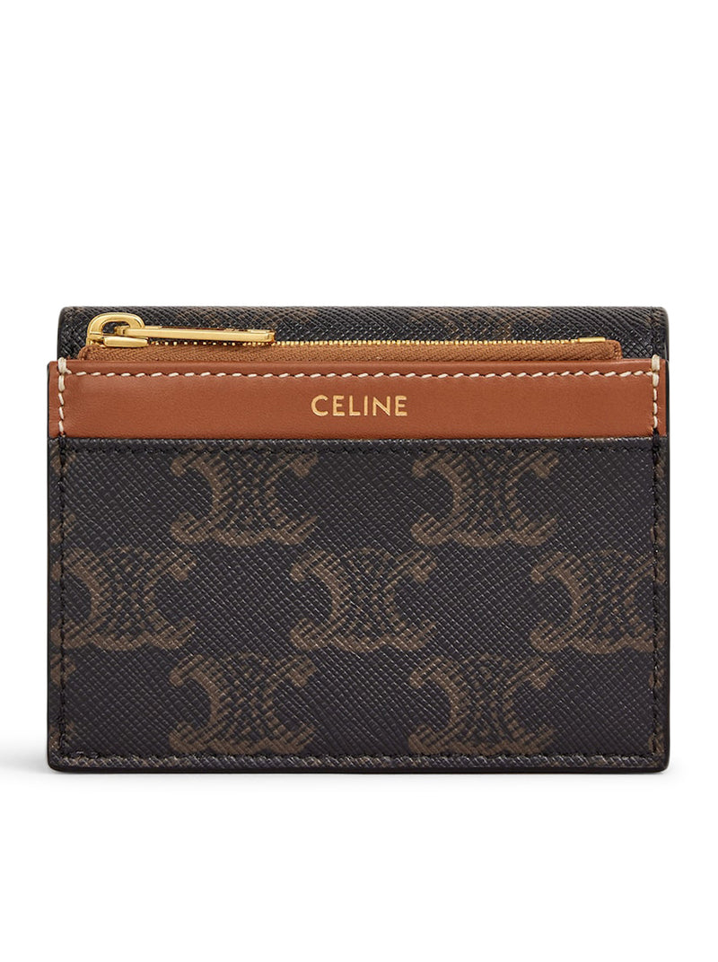 COMPACT CANVAS WALLET WITH COIN PURSE