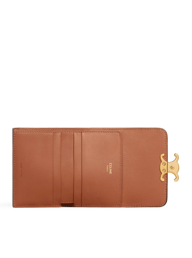 COMPACT CANVAS WALLET WITH COIN PURSE