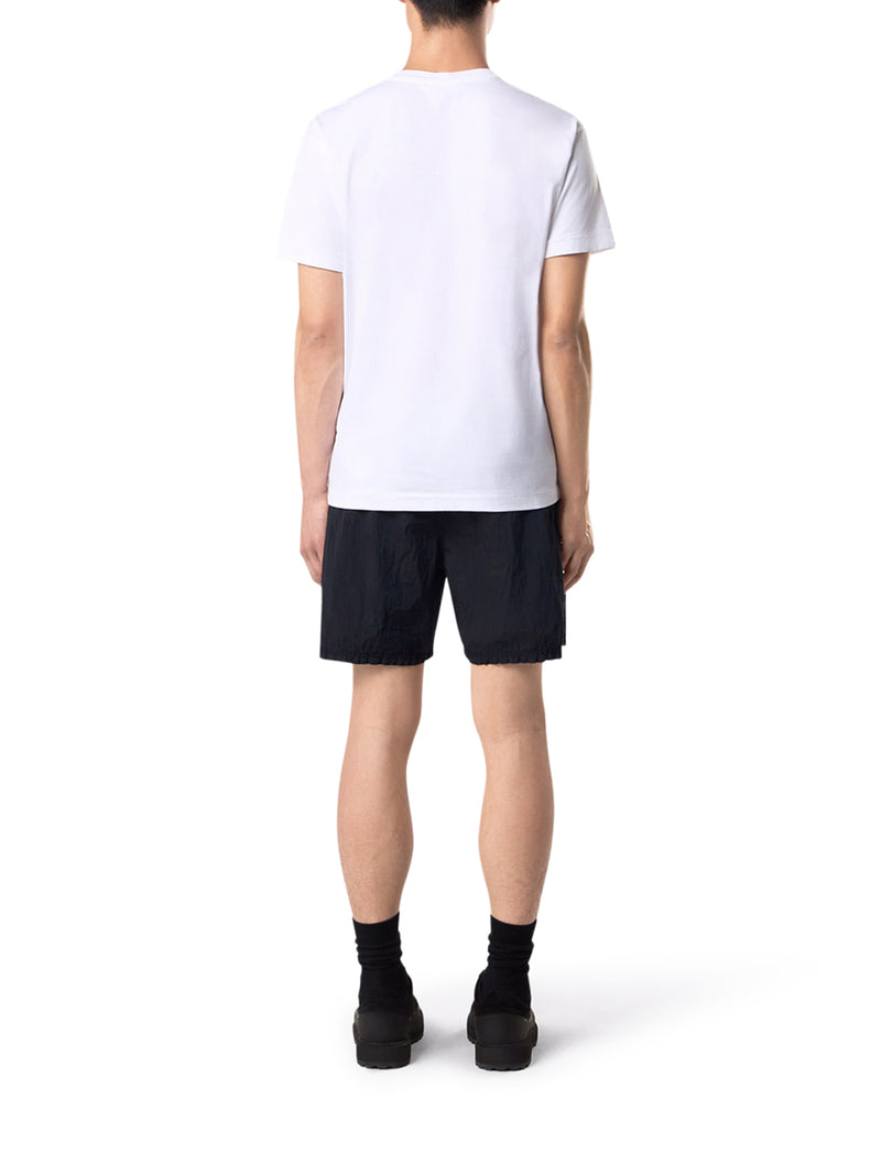 COTTON T-SHIRT WITH LOGO COMPASS