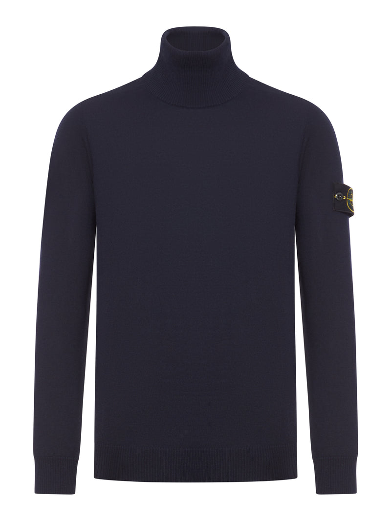 COMPASS LOGO TURTLENECK SWEATER