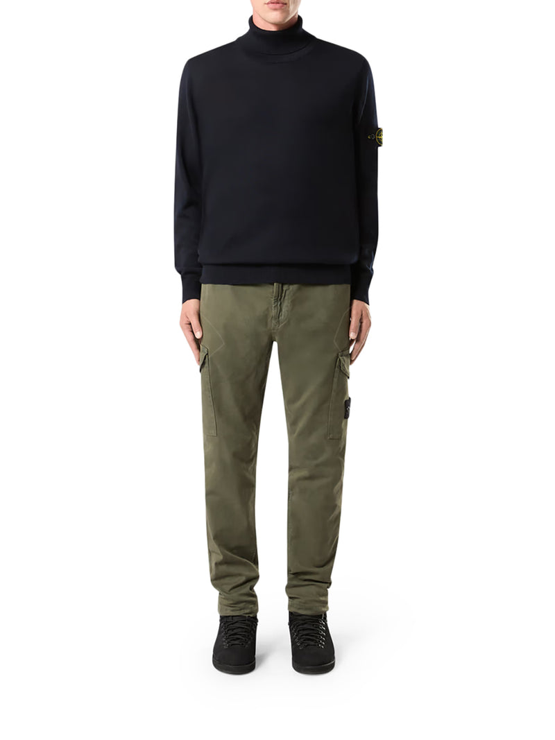 COMPASS LOGO TURTLENECK SWEATER