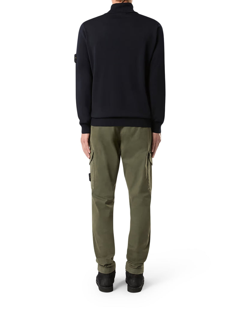 COMPASS LOGO TURTLENECK SWEATER