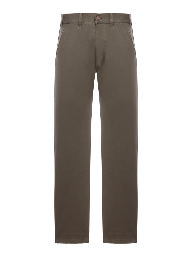 COTTON CHINOS JEANS