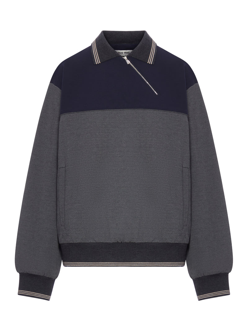 ZIP-UP SWEATSHIRT
