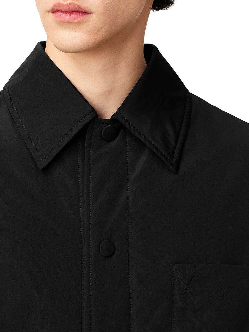 TAFFETA PADDED OVERSHIRT