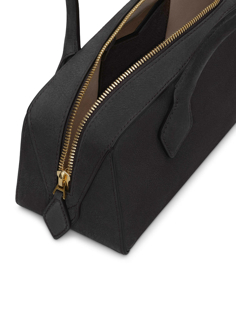 LE TECKEL MEDIUM BAG IN NUBUCK CALFSKIN