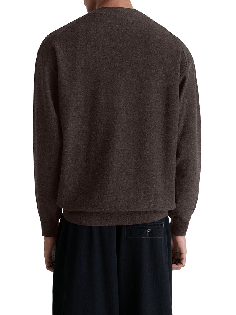 TWISTED WOOL CARDIGAN