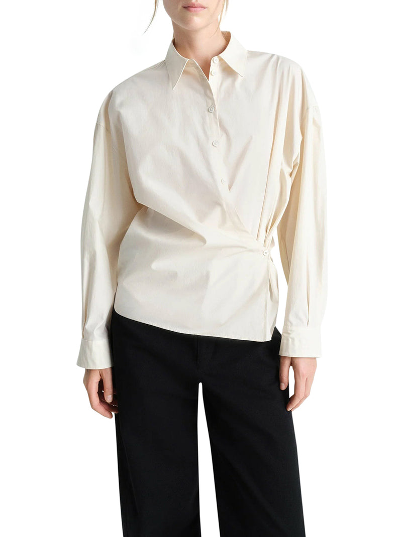 TWISTED COTTON SHIRT