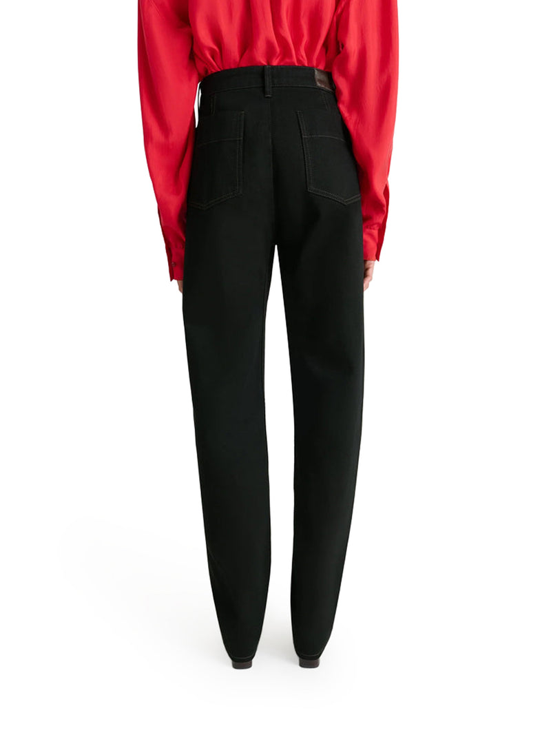 FIVE POCKETS TWISTED PANTS