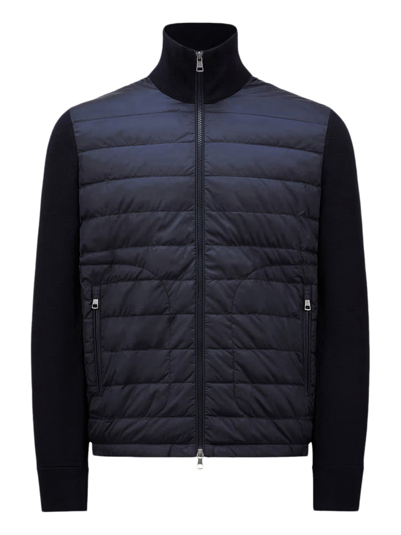 PADDED CARDIGAN WITH ZIP