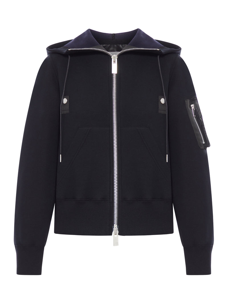 ZIP-UP JACKET WITH HOOD