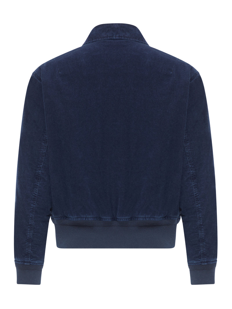 MICRO CORDUROY BOMBER JACKET