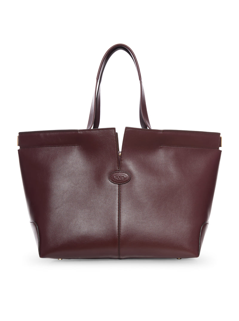 MEDIUM-SMALL LEATHER FOLIO BAG