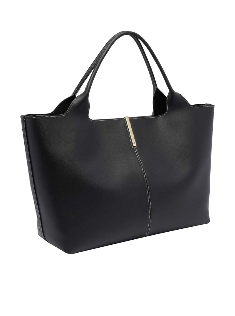 LEATHER SHOPPING BAG