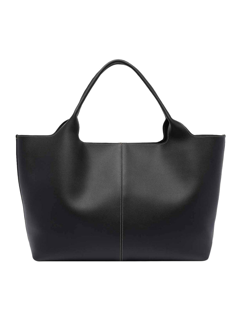LEATHER SHOPPING BAG