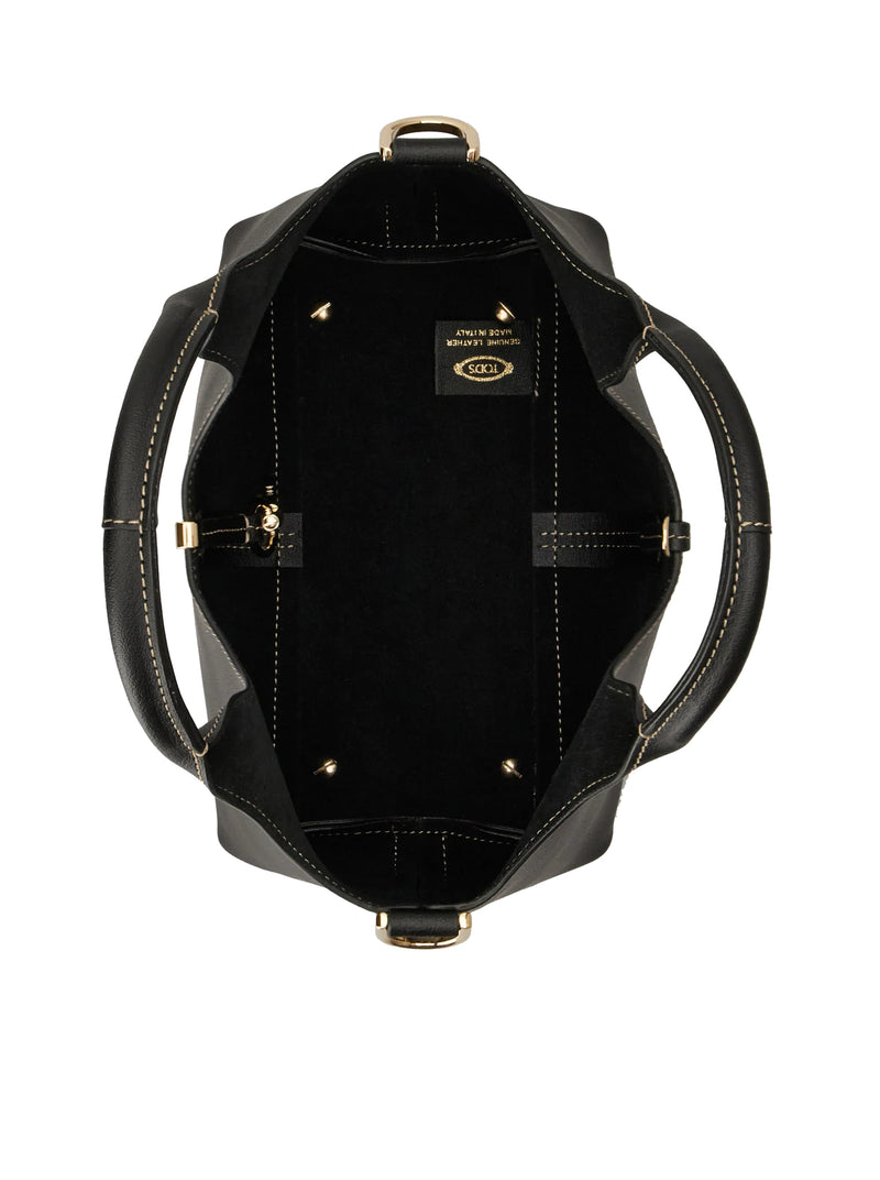 LEATHER TOTE SHOPPING BAG