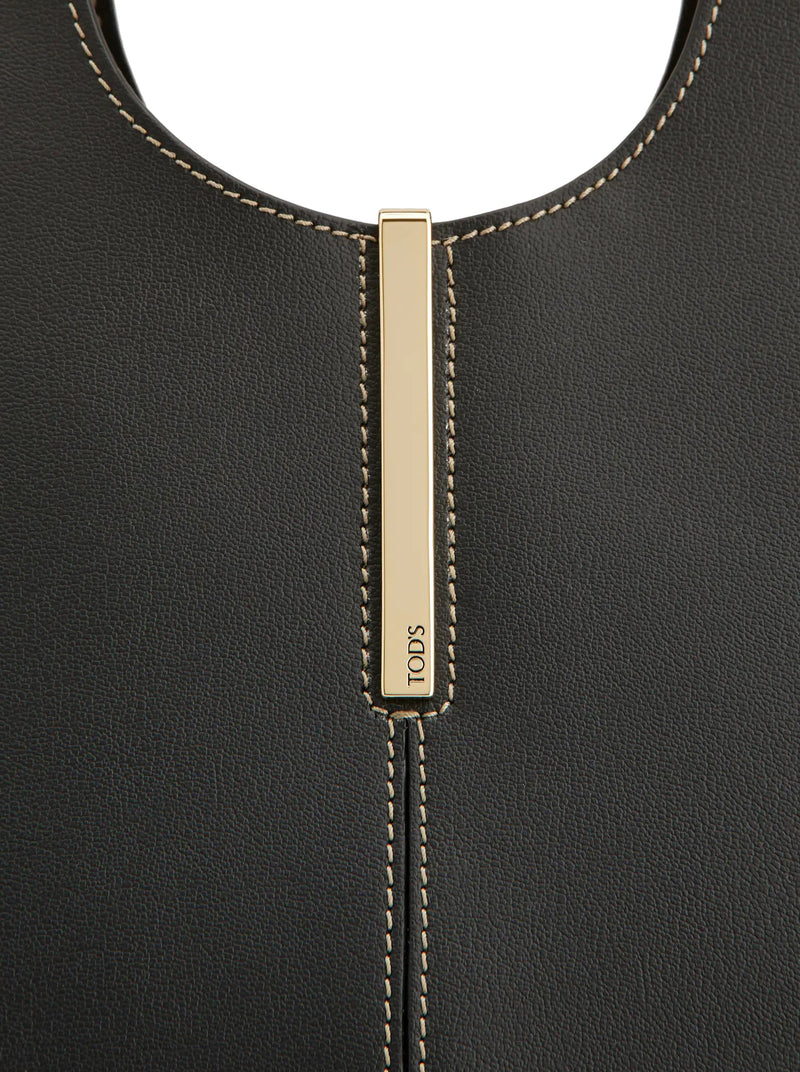 LEATHER TOTE SHOPPING BAG