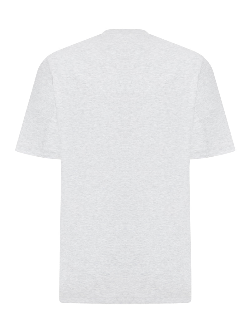 CREW NECK T-SHIRT IN COTTON JERSEY WITH LOGO