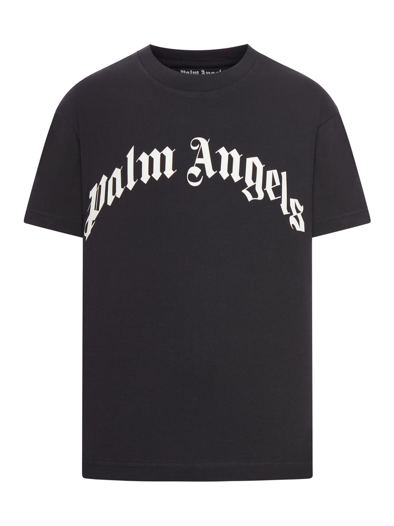 T-SHIRT WITH PRINTED LOGO