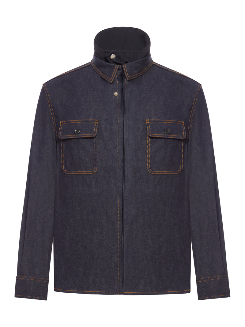 DENIM OVERSHIRT