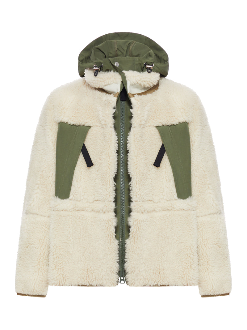 SHEARLING BOMBER JACKET