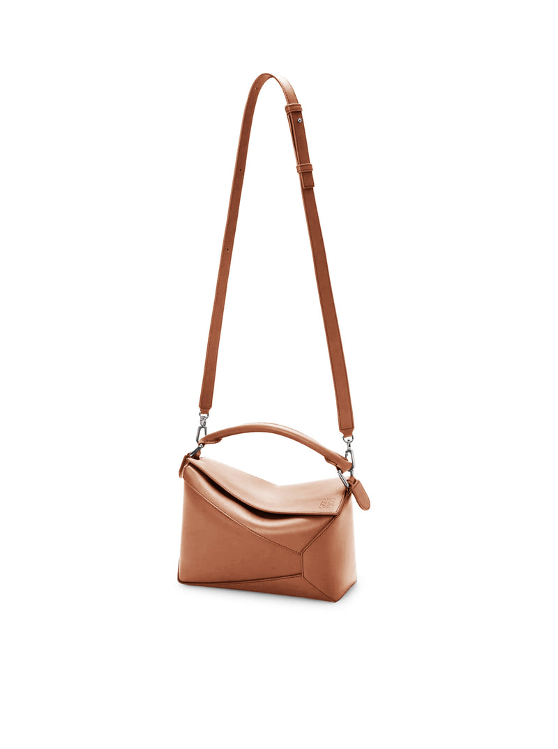 SMALL PUZZLE EDGE BAG IN CLASSIC CALFSKIN LEATHER