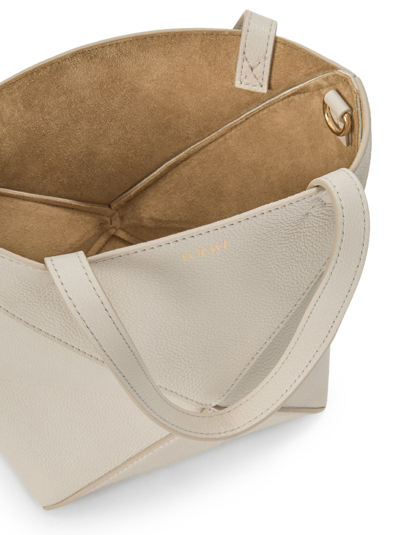 MINI PUZZLE FOLD LEATHER BAG