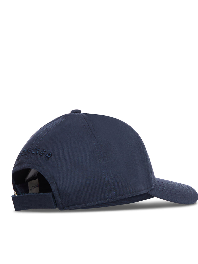 COTTON GABARDINE BASEBALL CAP