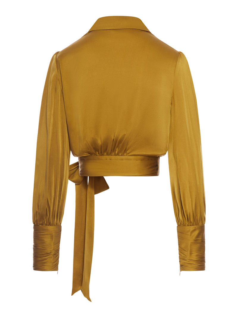 WRAP BLOUSE