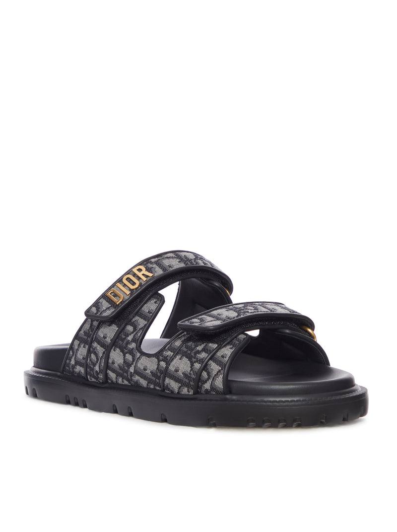 DIOR JACQUARD SANDAL