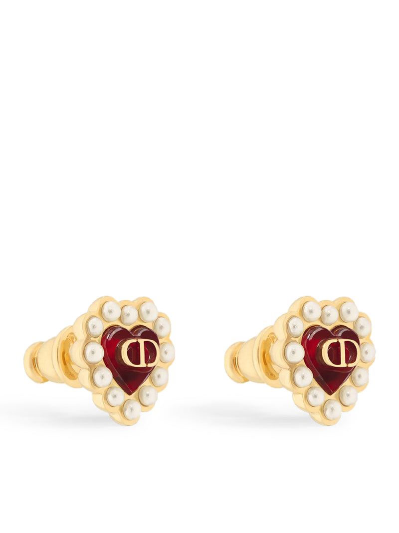 PETIT CD BAROQUE STUD EARRINGS