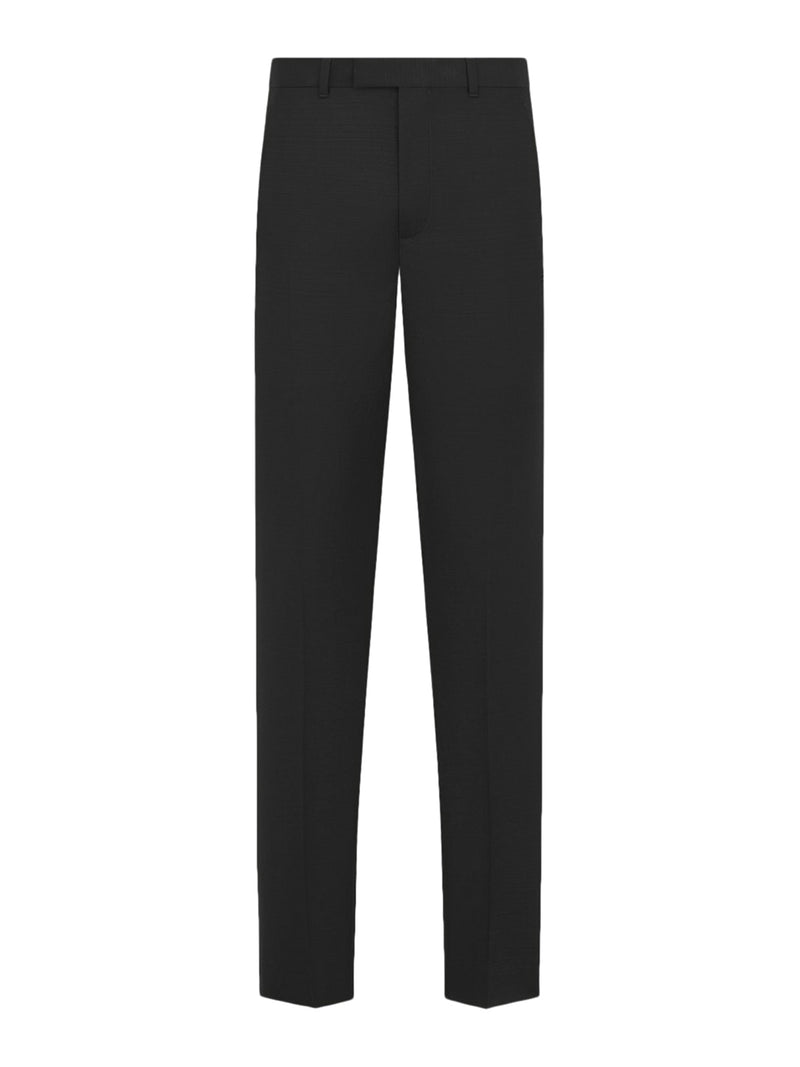 SLIM FIT WOOL TROUSERS
