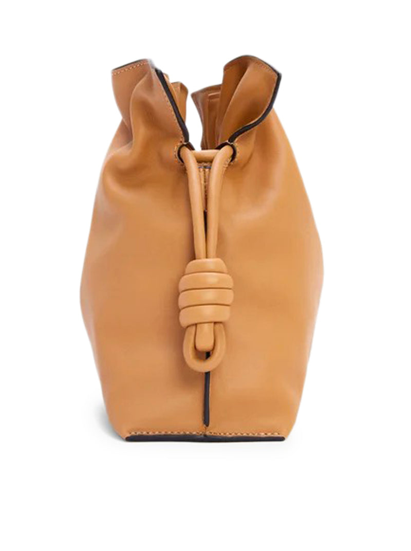 MEDIUM FLAMENCO CLUTCH IN NAPPA