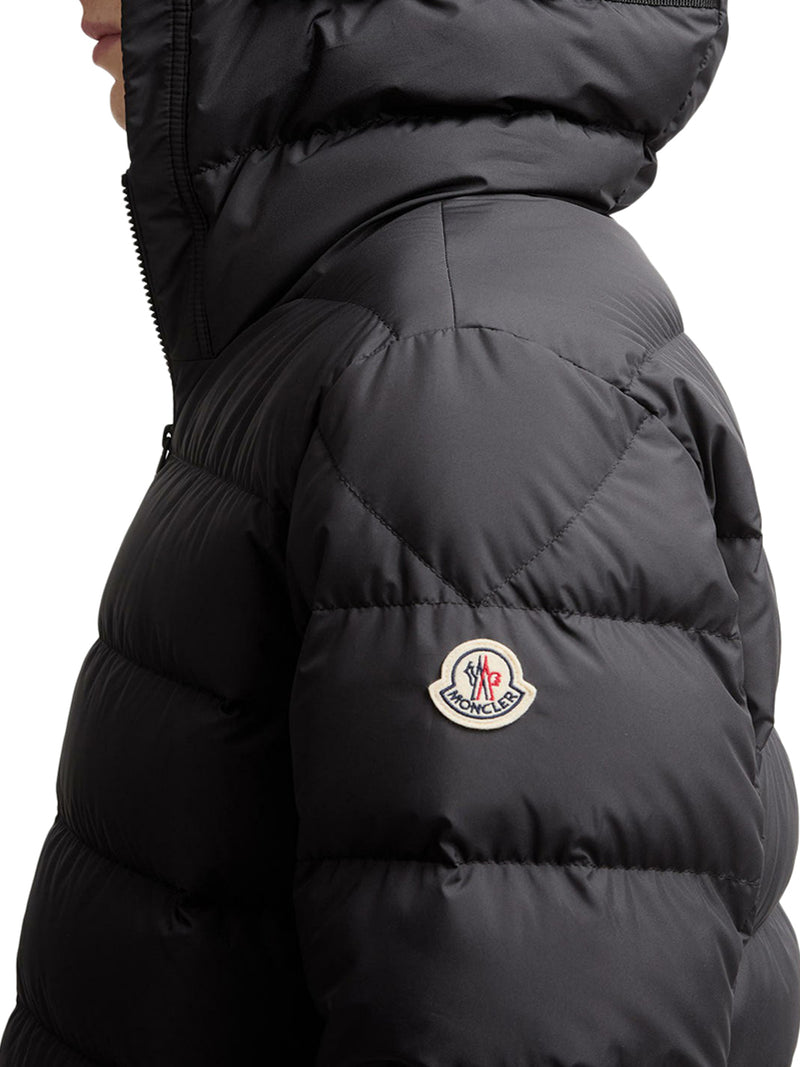 LAVERAET SHORT DOWN JACKET WITH HOOD