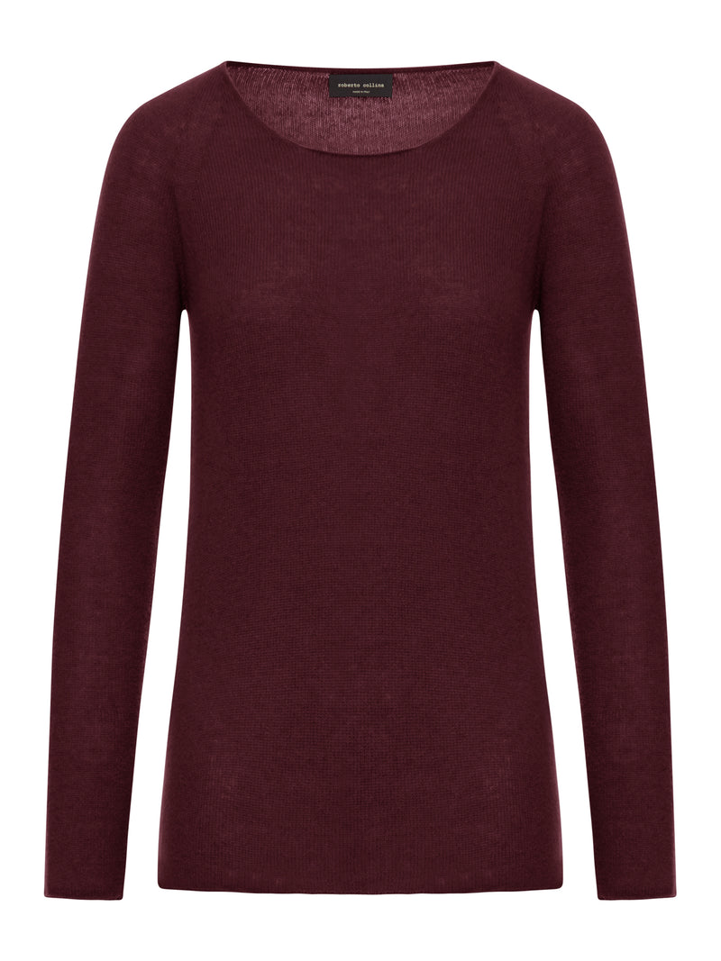 CREW NECK CASHMERE SWEATER