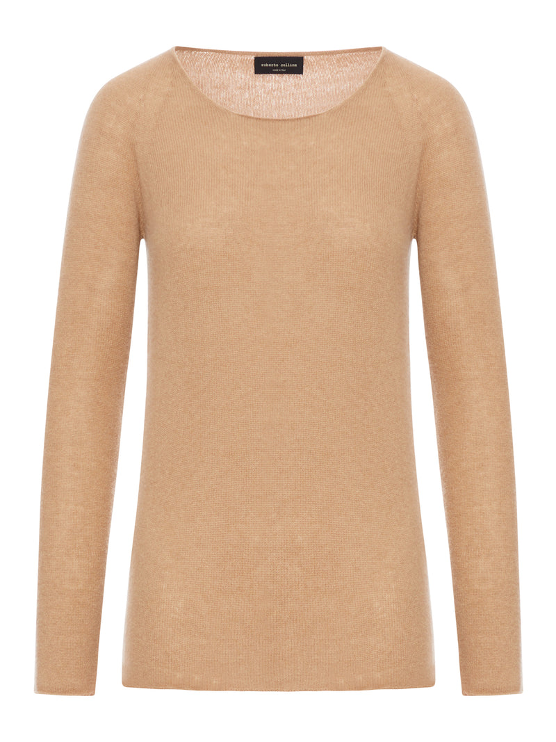 CREW NECK CASHMERE SWEATER