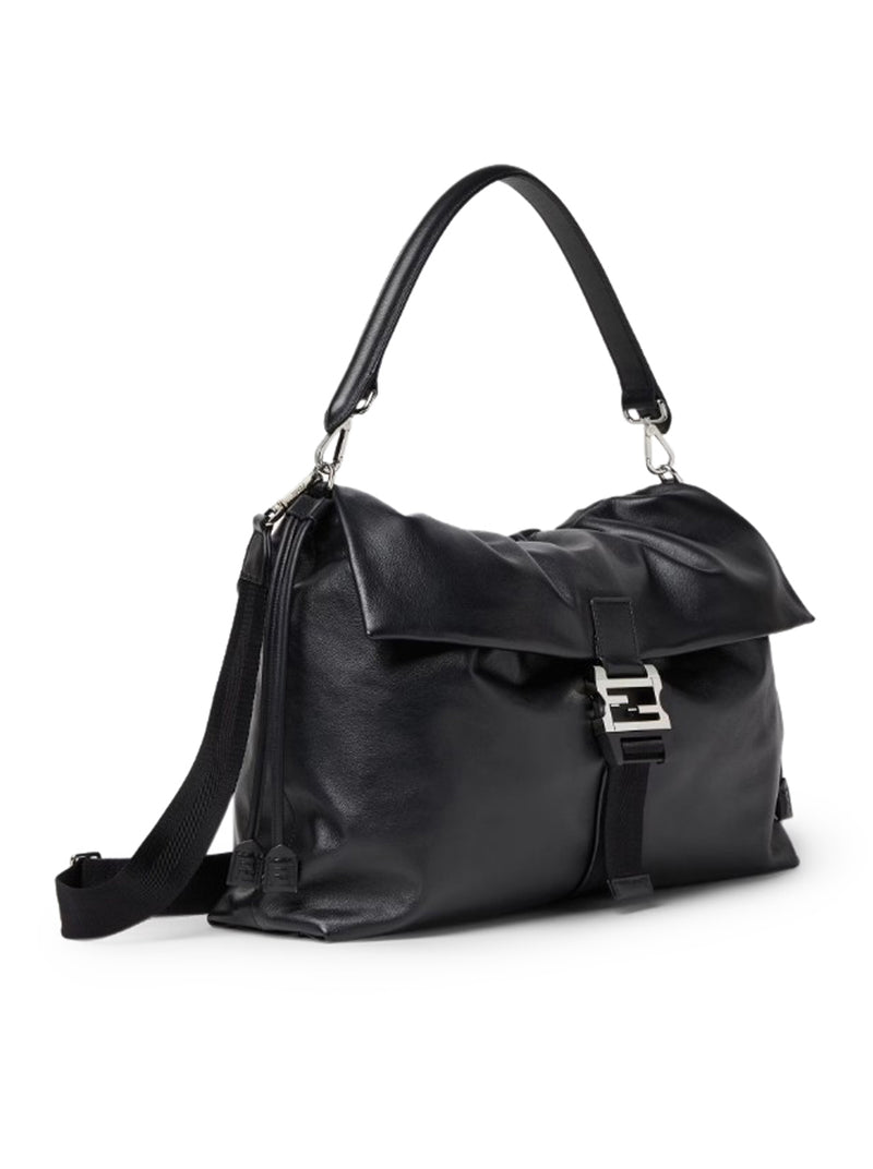FLUX MAXI MESSENGER LEATHER BAG