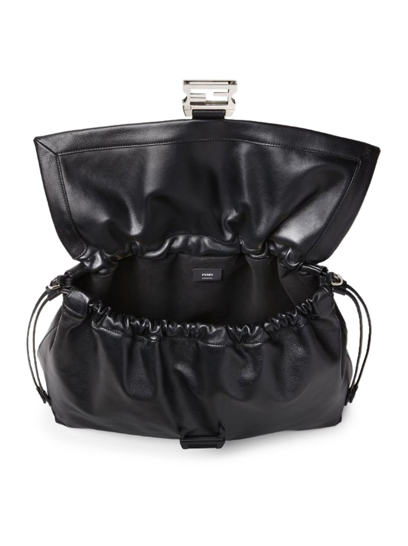 FLUX MAXI MESSENGER LEATHER BAG