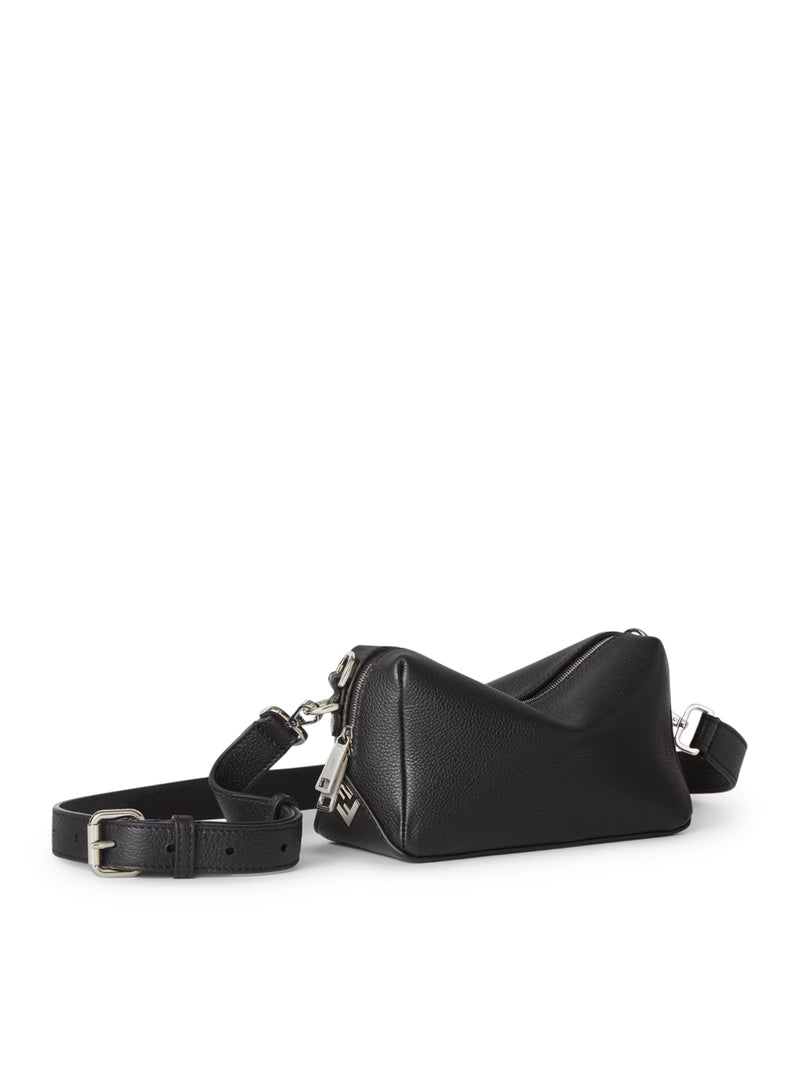 FENDI SMALL BLACK LEATHER BAG
