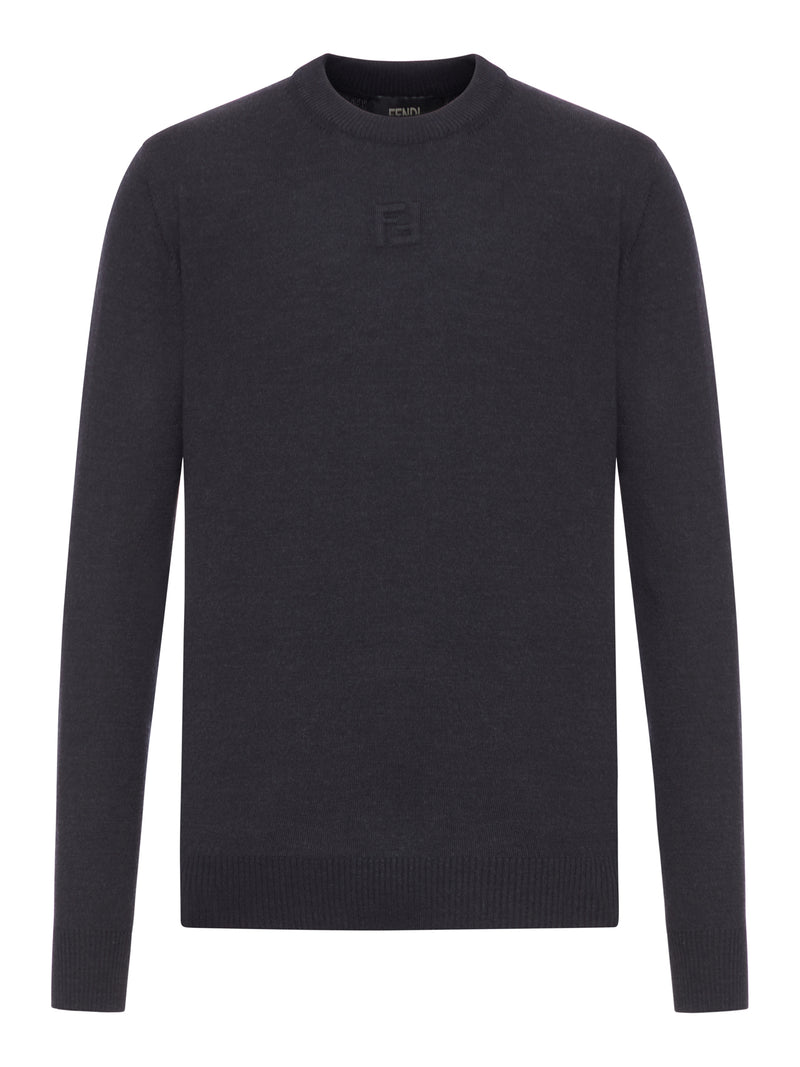 CREW NECK WOOL SWEATER