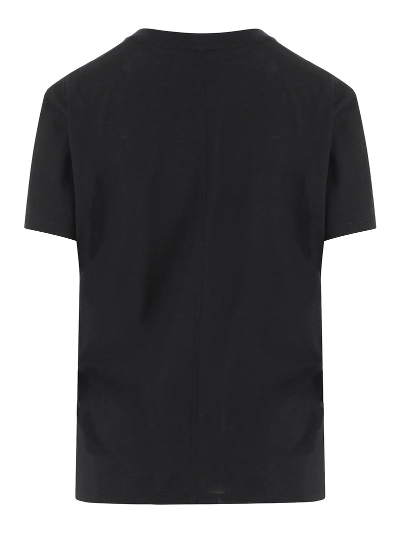 COTTON AND CASHMERE EVENING T-SHIRT