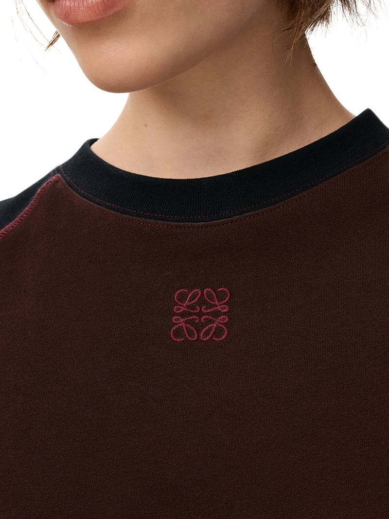 SLIM FIT T-SHIRT IN COTTON BLEND